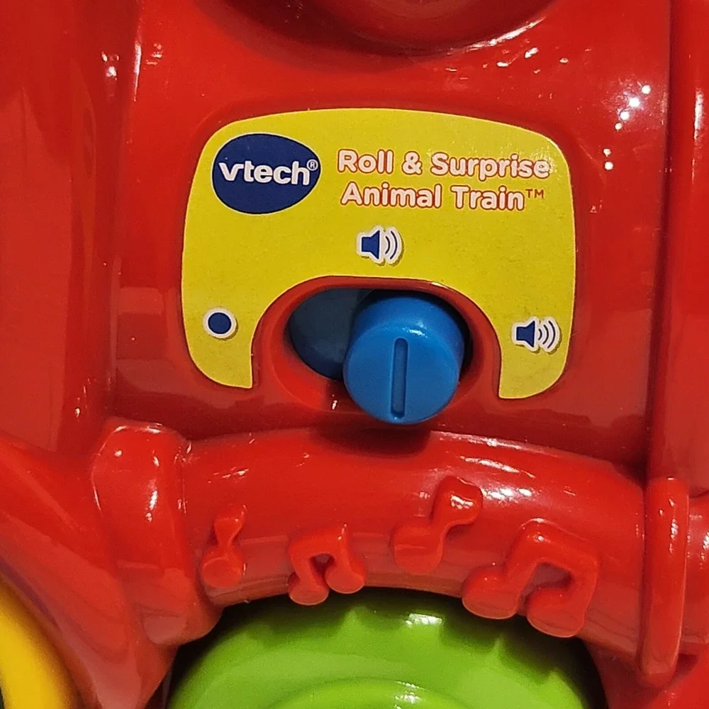 VTech Roll and Surprise Animal Train‎ Music Pop Ups Learning  Works see video